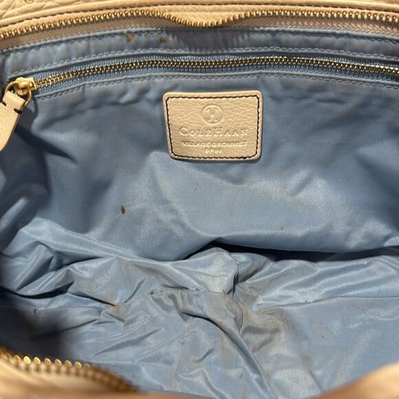 Cole Haan Off White Western Style Embellished Bag - Picture 7 of 7